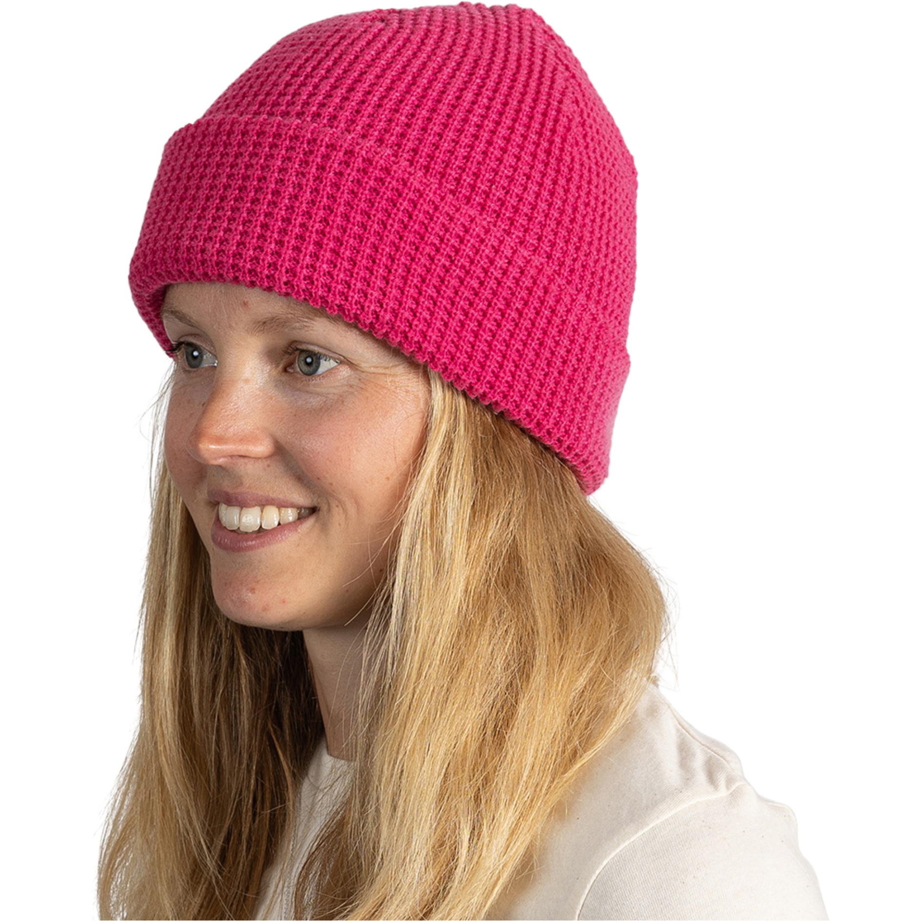 2026 Dryrobe Waffle Beanie DBNEWAFF - Pink